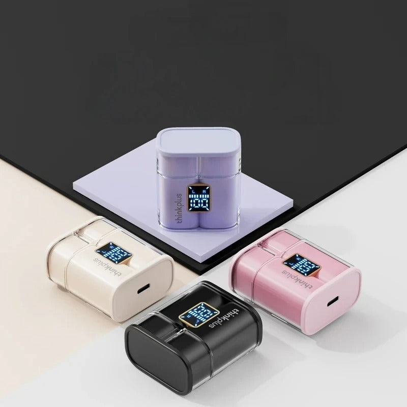 Căști Bluetooth Lenovo Thinkplus XT56 – Bluetooth 5.4, 5h Autonomie, Mod Gaming, Design Ergonomic