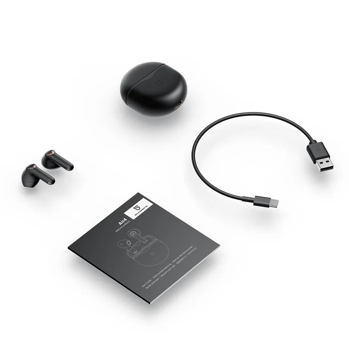 Căști Bluetooth SoundPEATS Air 4 – aptX Lossless, ANC, Bluetooth 5.3, Autonomie Până la 26h, Multipunct