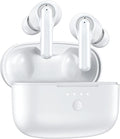 Casti Tribit FlyBuds C1 true wireless albe in toc de incarcare deschis