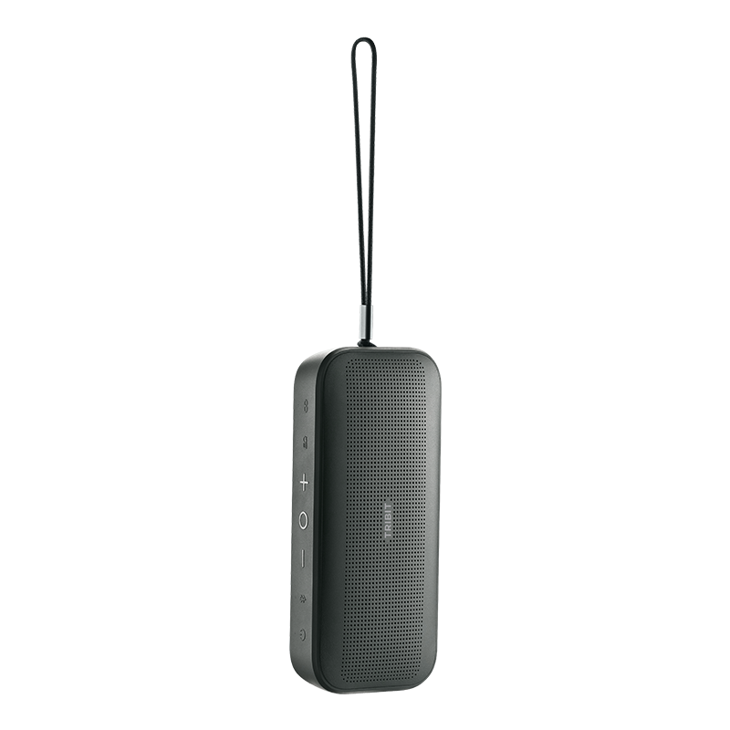Boxa portabila Tribit StormBox Flow bluetooth neagra cu snur de prindere, ideala pentru exterior datorita rezistentei la apa IP67