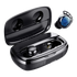 Casti Tribit FlyBuds 3 true wireless bluetooth negre cu touch control si cutie de incarcare