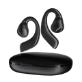 Casti Tribit OpenGo open ear wireless cu carlig peste ureche si toc de incarcare negru